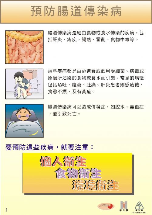 預防腸道傳染病
