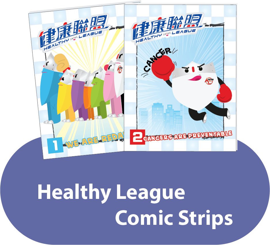 Healthy League Comic Strips
