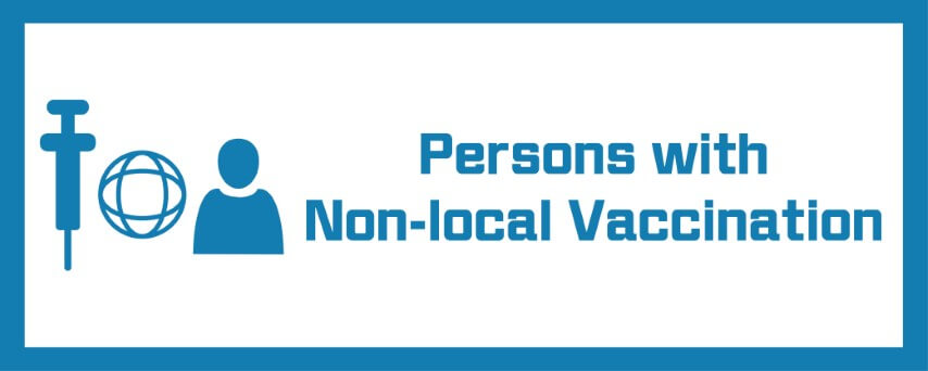 Persons with Non-local Vaccination