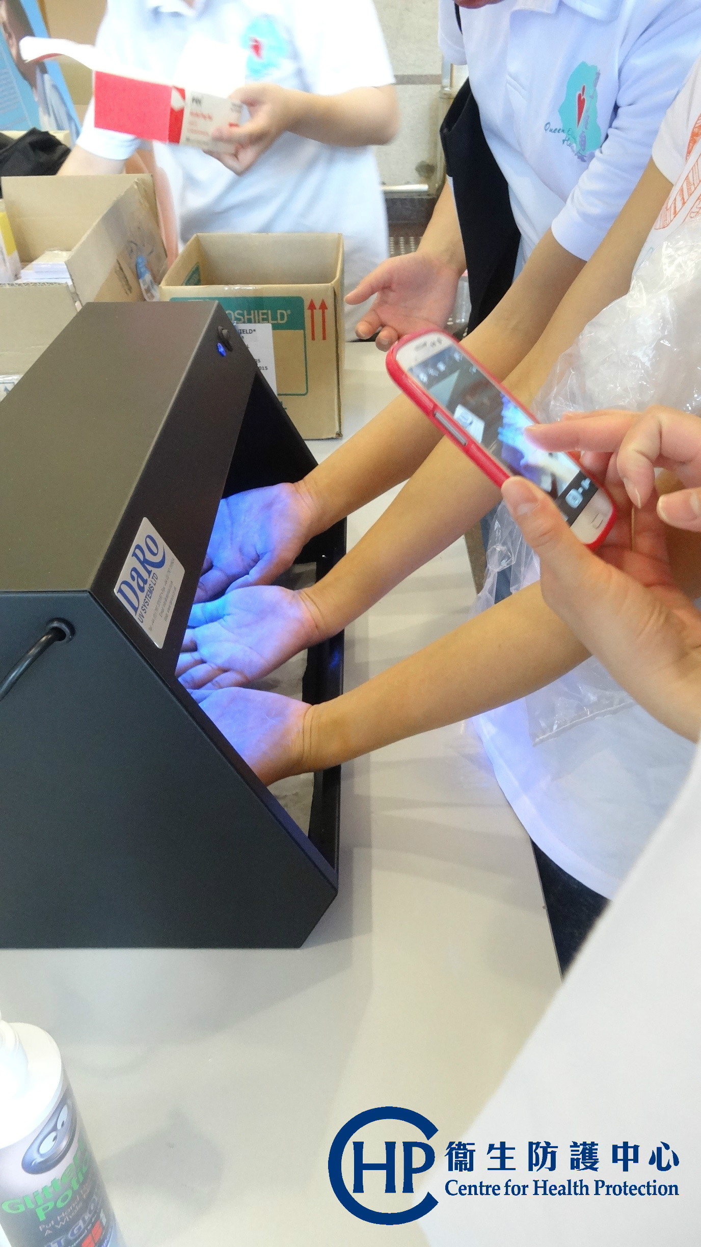 Hand Hygiene Uv Light Box Shelly Lighting