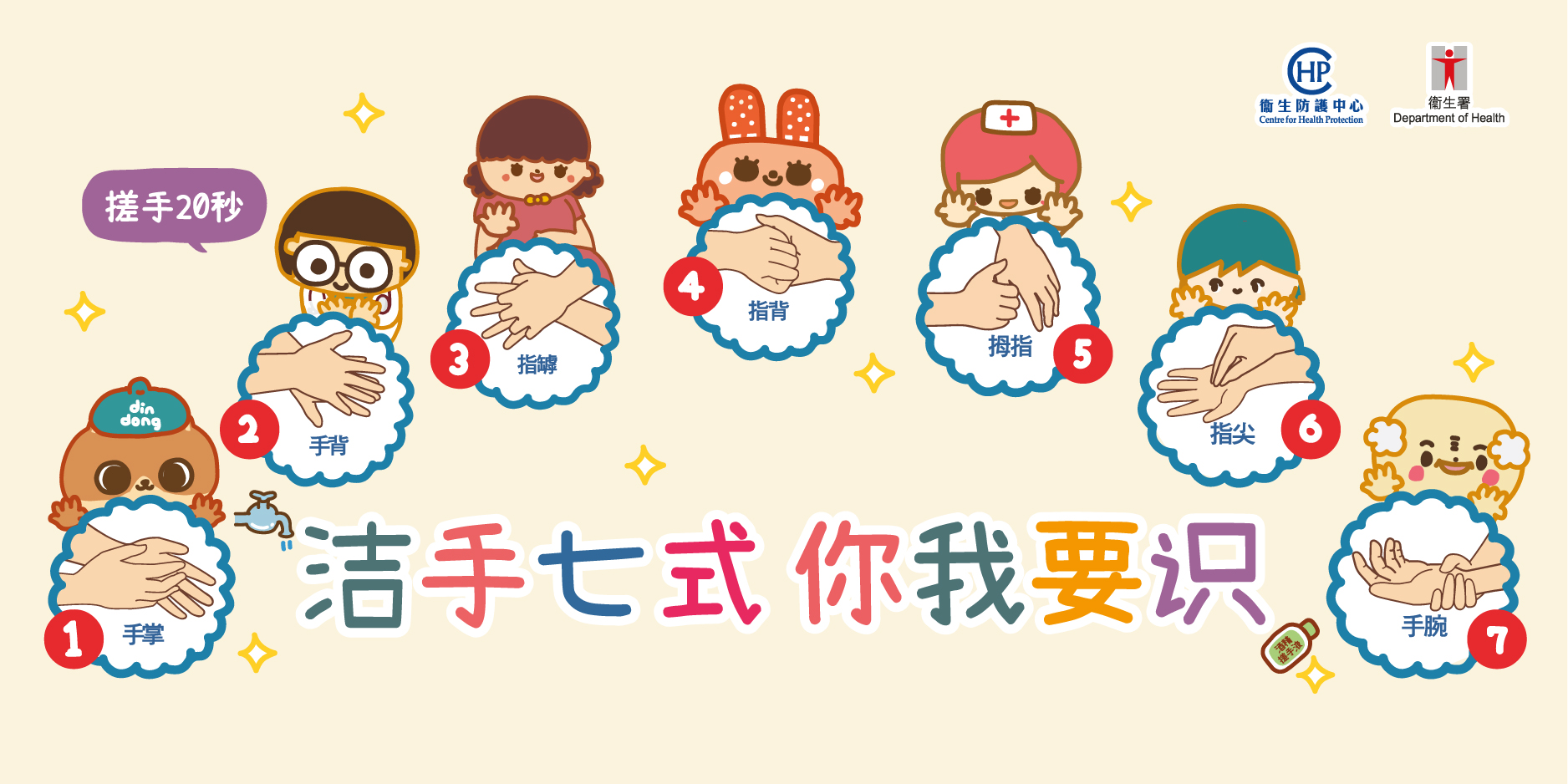 洁手七式 你我要识