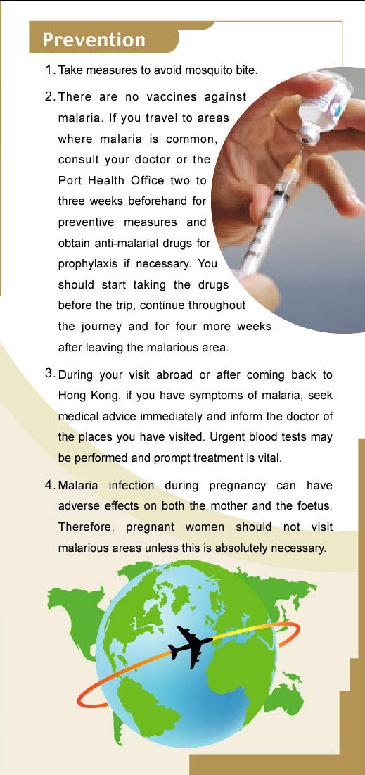 Centre for Health Protection Malaria