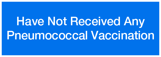 Have Not Received Any Pneumococcal Vaccination