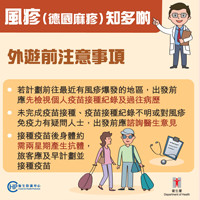 風疹（德國麻疹）知多啲 – 外遊前注意事項