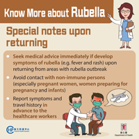 Know More about Rubella – Special notes upon returning