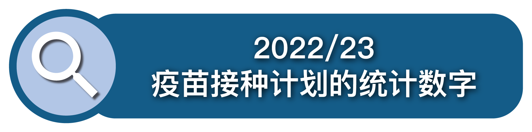2022/23 疫苗接种计划的统计数字